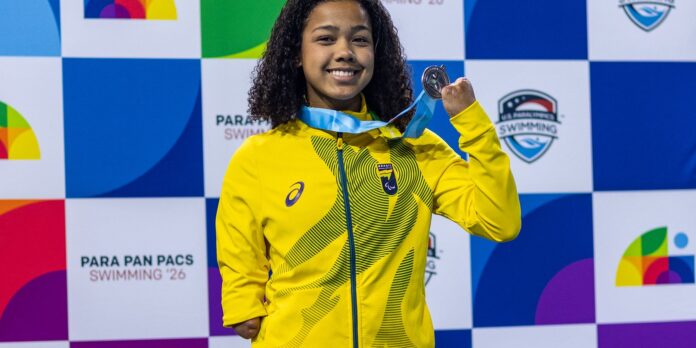Parapan-Pacífico: nadadora Alessandra quebra recorde mundial Parapan-Pacífico: nadadora Alessandra quebra recorde mundial