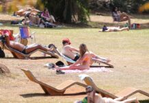 Semana começa com temperaturas acima de 40 graus no centro do país Semana começa com temperaturas acima de 40 graus no centro do país