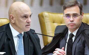 Moraes encaminha a Fachin pedido de investigação contra Mendonça Moraes encaminha a Fachin pedido de investigação contra Mendonça