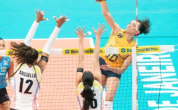 Brasil supera Venezuela em estreia no Sul-Americano de vôlei feminino Brasil supera Venezuela em estreia no Sul-Americano de vôlei feminino