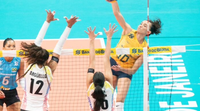 Brasil supera Venezuela em estreia no Sul-Americano de vôlei feminino Brasil supera Venezuela em estreia no Sul-Americano de vôlei feminino