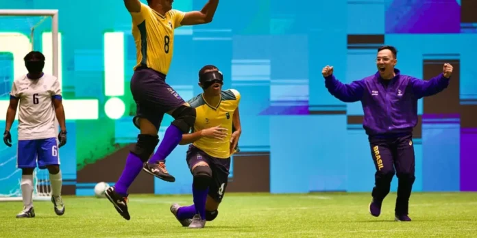 Brasil é hepatcampeão da Copa América de futebol de cegos Brasil é hepatcampeão da Copa América de futebol de cegos em SP
