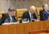 Sessão do STF termina sem definir processos de Moraes e Mendonça Sessão do STF termina sem definir processos de Moraes e Mendonça