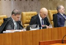 Sessão do STF termina sem definir processos de Moraes e Mendonça Sessão do STF termina sem definir processos de Moraes e Mendonça