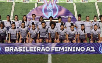 Equipe do São Paulo é a primeira finalista do Brasileirão Feminino Equipe do São Paulo é a primeira finalista do Brasileirão Feminino