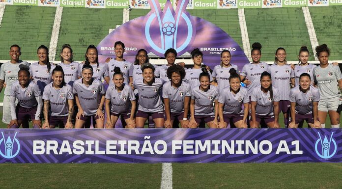 Equipe do São Paulo é a primeira finalista do Brasileirão Feminino Equipe do São Paulo é a primeira finalista do Brasileirão Feminino