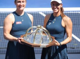 Stefani é bicampeã de duplas do SP Open, o 1º ao lado de Dabrowski Stefani é bicampeã de duplas do SP Open, o 1º ao lado de Dabrowski