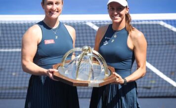 Stefani é bicampeã de duplas do SP Open, o 1º ao lado de Dabrowski Stefani é bicampeã de duplas do SP Open, o 1º ao lado de Dabrowski