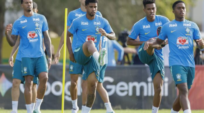 Seleção: Ancelotii comanda 1º treino com grupo completo na Austrália Seleção: Ancelotii comanda 1º treino com grupo completo na Austrália