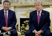 Xi Jinping se reúne com Donald Trump na Casa Branca Xi Jinping se reúne com Donald Trump na Casa Branca