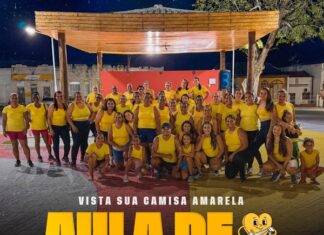 Prefeitura Municipal promoverá aula de aeróbica na Praça Alípio Fraga em alusão ao Setembro Amarelo