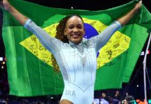 Rebeca Andrade conquista o tri no Mundial de Ginástica na Holanda Rebeca Andrade conquista o tri no Mundial de Ginástica na Holanda