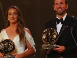 Harry Kane e Alexia Putellas vencem prêmio Bola de Ouro de 2026 Harry Kane e Alexia Putellas vencem prêmio Bola de Ouro de 2026