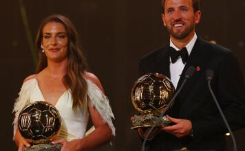 Harry Kane e Alexia Putellas vencem prêmio Bola de Ouro de 2026 Harry Kane e Alexia Putellas vencem prêmio Bola de Ouro de 2026