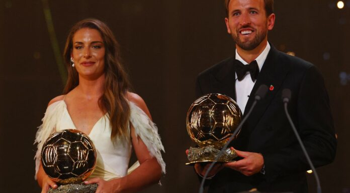 Harry Kane e Alexia Putellas vencem prêmio Bola de Ouro de 2026 Harry Kane e Alexia Putellas vencem prêmio Bola de Ouro de 2026