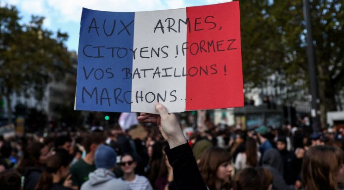 Protestos na França começam sob forte esquema de segurança