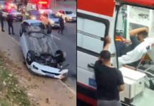Homem Capota Carro Após Perde O Controle Na Avenida Centenário